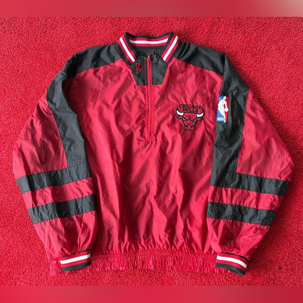 Chicago Bulls Reversible 1/4 Zip Pullover
